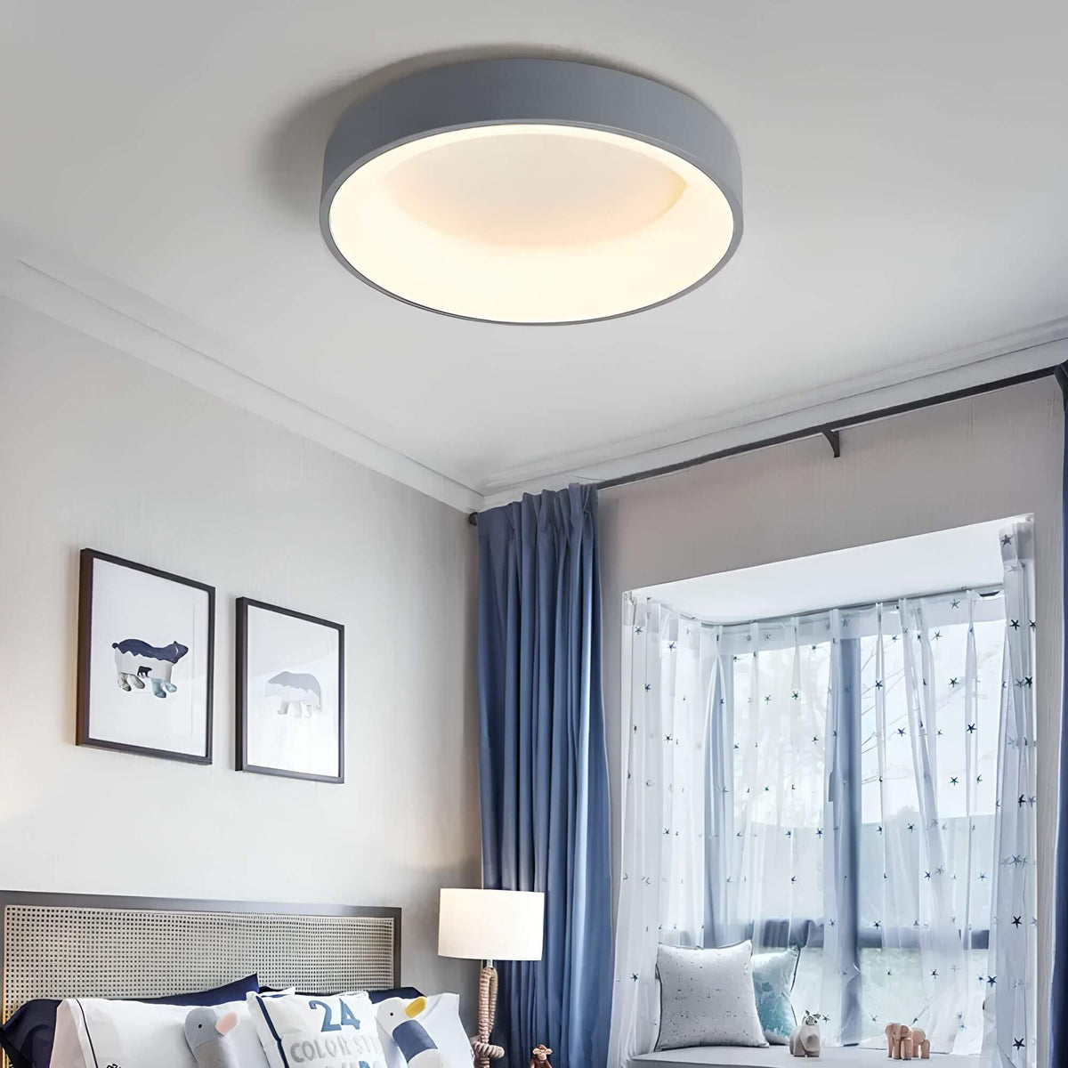 LED Deckenlampe im skandinavischen Design