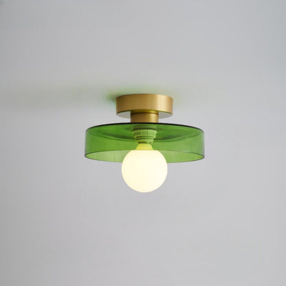 Bauhaus Deckenleuchte Glas Rund – Moderne Deckenlampe