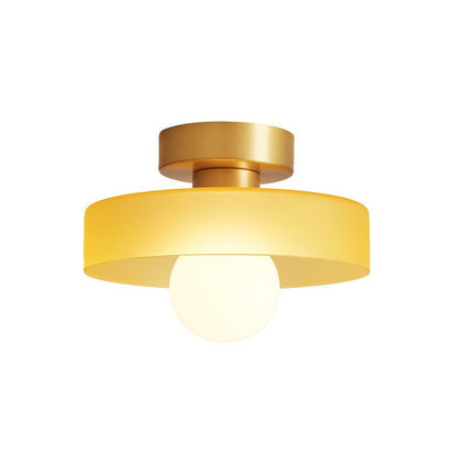 Bauhaus Deckenleuchte Glas Rund – Moderne Deckenlampe