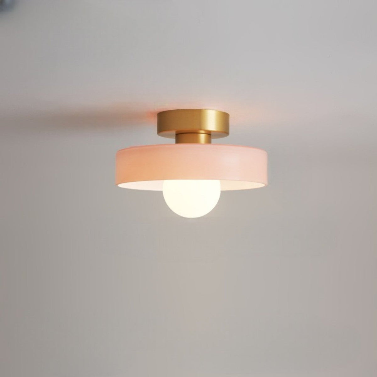 Bauhaus Deckenleuchte Glas Rund – Moderne Deckenlampe