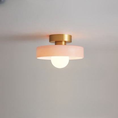 Bauhaus Deckenleuchte Glas Rund – Moderne Deckenlampe