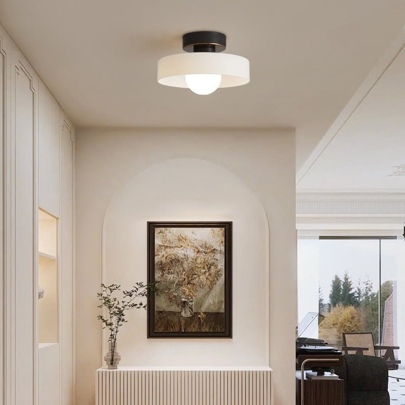 Bauhaus Deckenleuchte Glas Rund – Moderne Deckenlampe