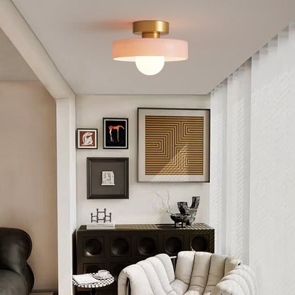 Bauhaus Deckenleuchte Glas Rund – Moderne Deckenlampe