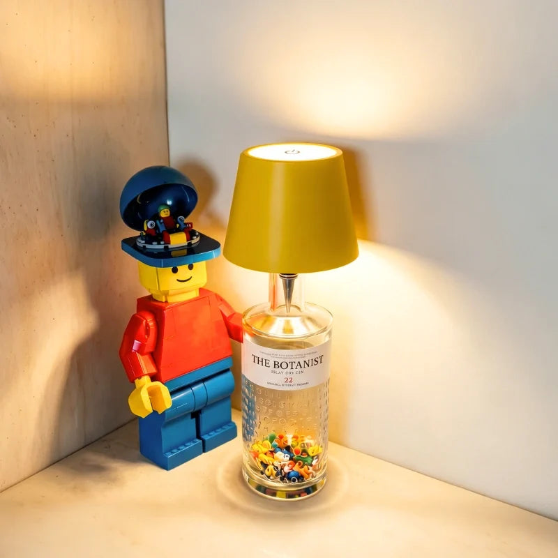 LED Flaschenlampe – Flasche als Lampe