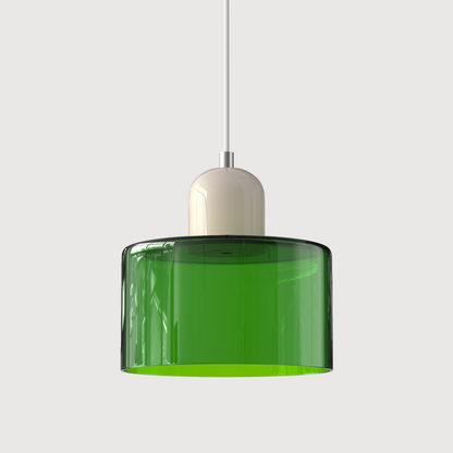 Kreative Bauhaus-Pendelleuchte – Geometrische Glas Hängeleuchte