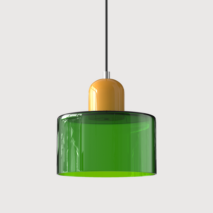 Kreative Bauhaus-Pendelleuchte – Geometrische Glas Hängeleuchte