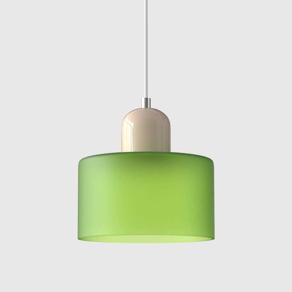 Kreative Bauhaus-Pendelleuchte – Geometrische Glas Hängeleuchte