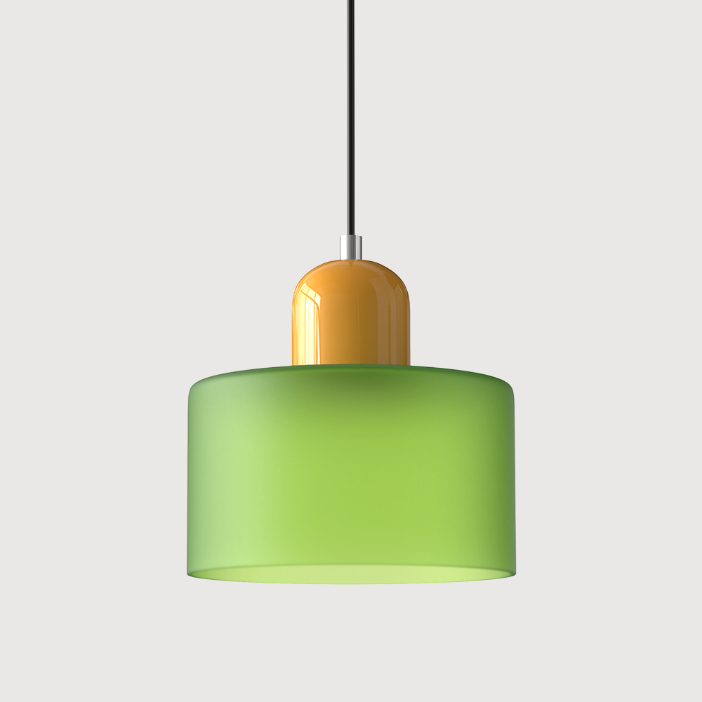 Kreative Bauhaus-Pendelleuchte – Geometrische Glas Hängeleuchte