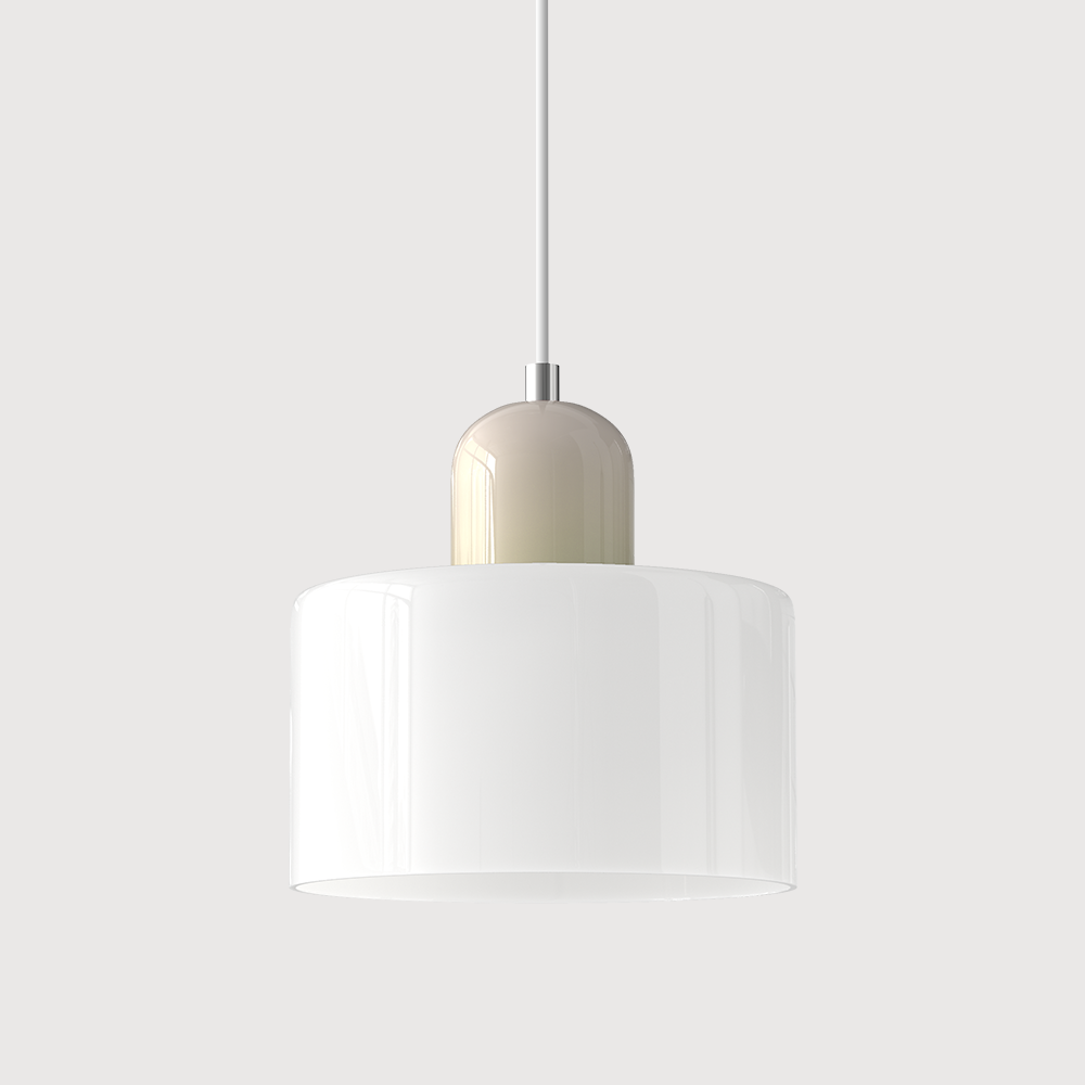 Kreative Bauhaus-Pendelleuchte – Geometrische Glas Hängeleuchte
