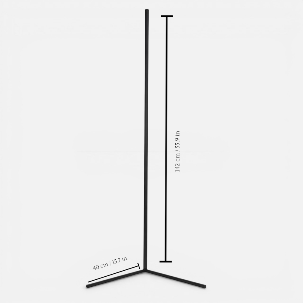 Manial. Dimmbare LED Stehlampe mit Fernbedienung