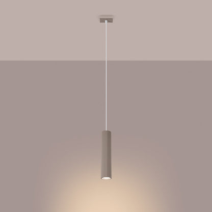 Schlanke Pendelleuchte aus Aluminium (GU10)