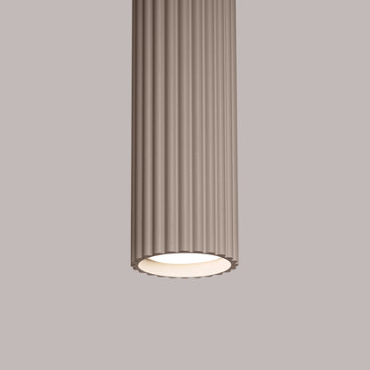 Schlanke Pendelleuchte aus Aluminium (GU10)
