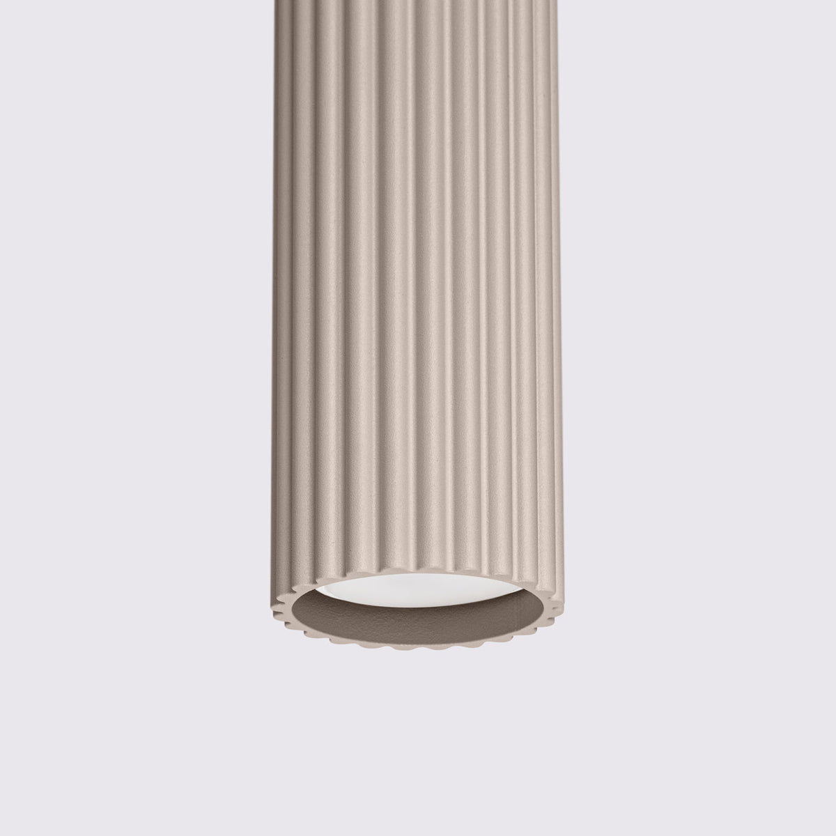 Schlanke Pendelleuchte aus Aluminium (GU10)