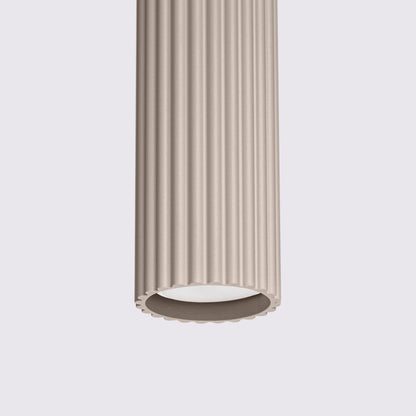 Schlanke Pendelleuchte aus Aluminium (GU10)