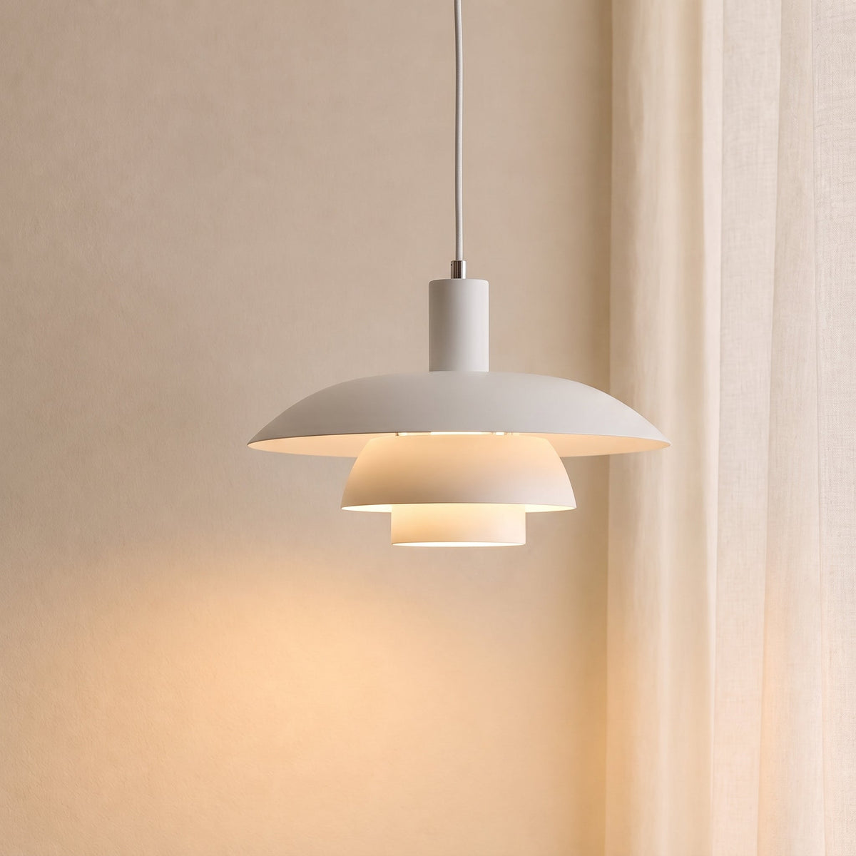 Pendelleuchte im dänischen Stil – Skandinavische LED Hängeleuchte