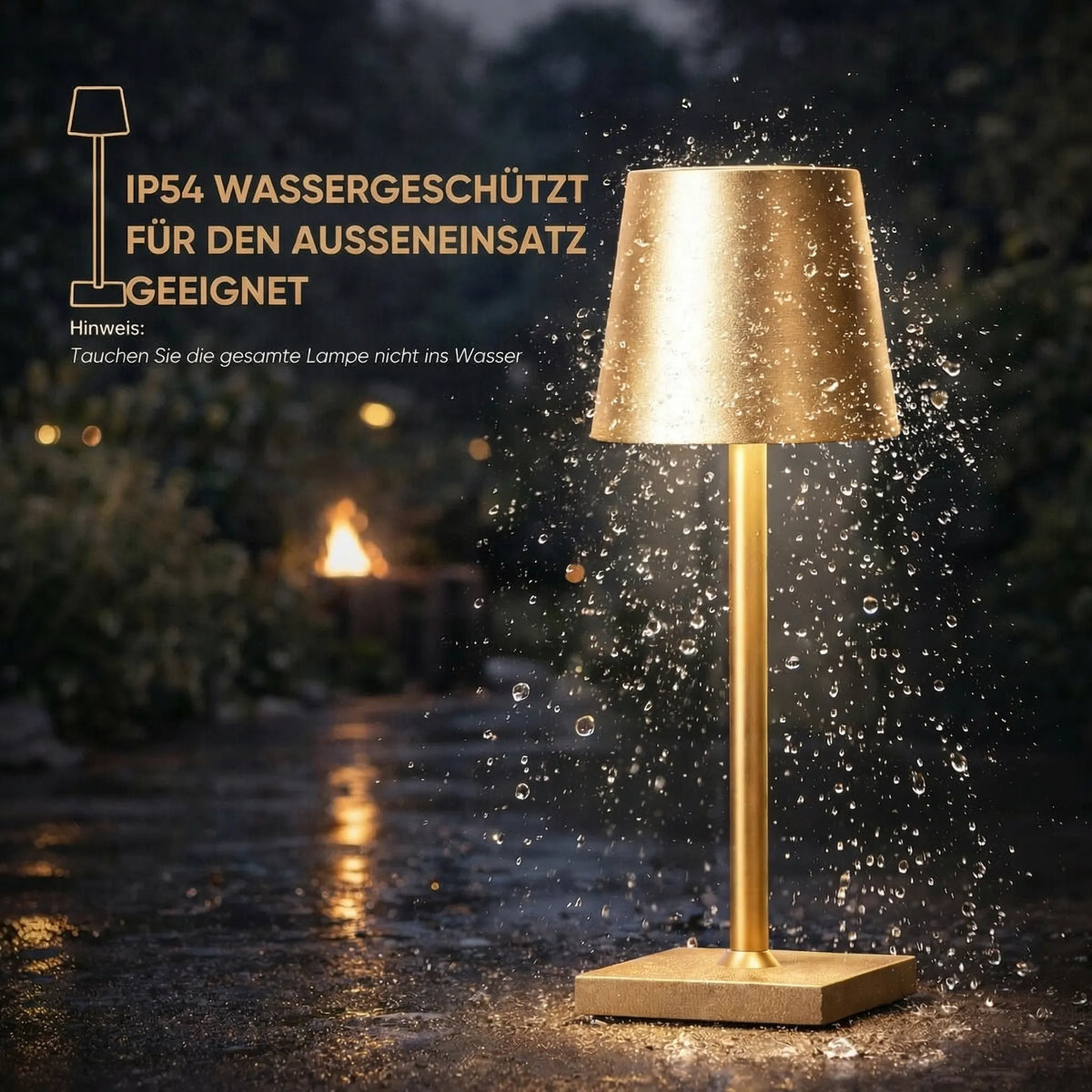 Kabellose Tischlampe | TischLicht