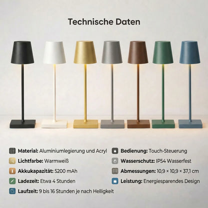 Kabellose Tischlampe | TischLicht