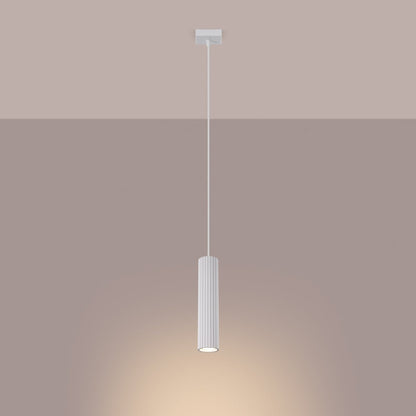 Schlanke Pendelleuchte aus Aluminium (GU10)
