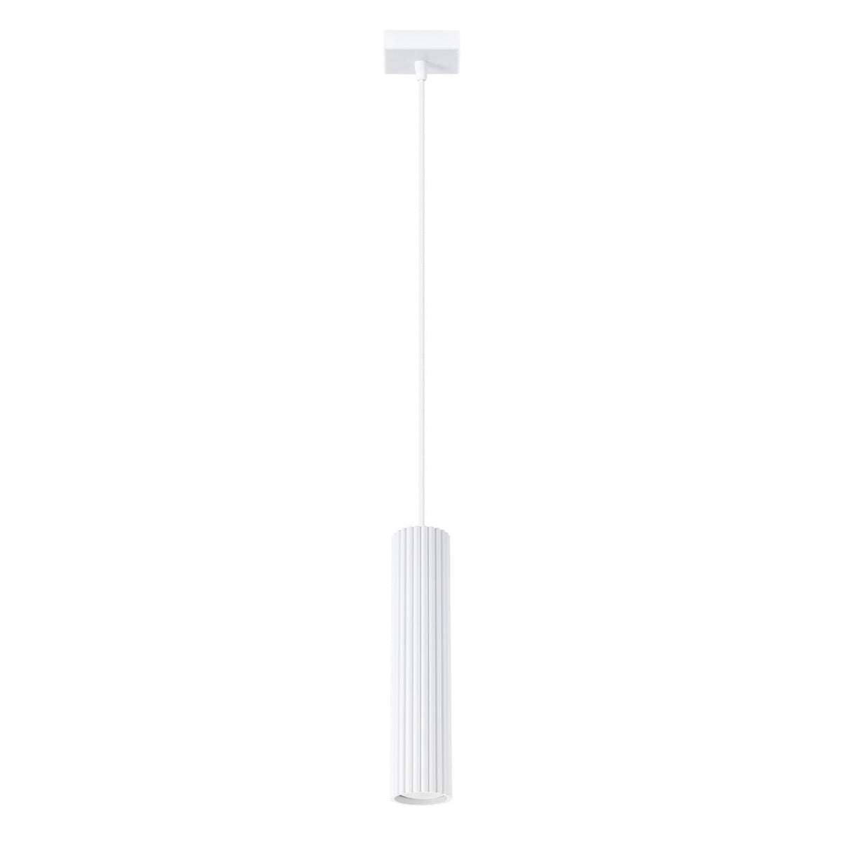 Schlanke Pendelleuchte aus Aluminium (GU10)