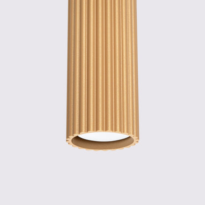 Schlanke Pendelleuchte aus Aluminium (GU10)