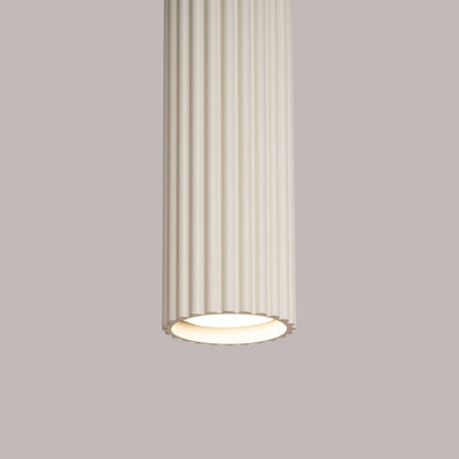Schlanke Pendelleuchte aus Aluminium (GU10)