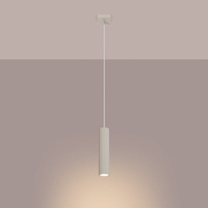 Schlanke Pendelleuchte aus Aluminium (GU10)