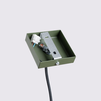 Schlanke Pendelleuchte aus Aluminium (GU10)