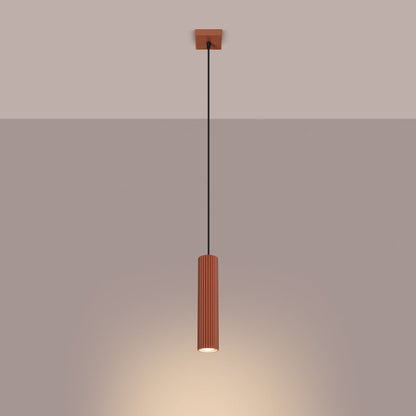 Schlanke Pendelleuchte aus Aluminium (GU10)