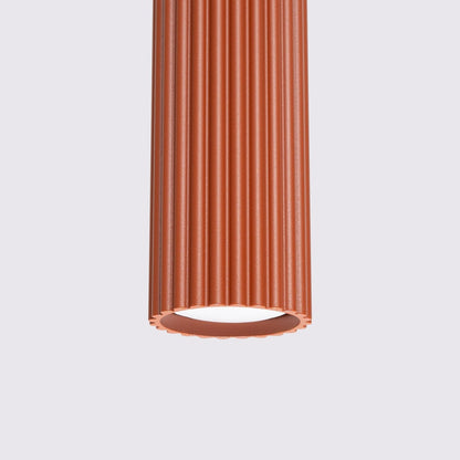 Schlanke Pendelleuchte aus Aluminium (GU10)