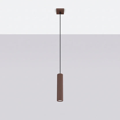 Schlanke Pendelleuchte aus Aluminium (GU10)