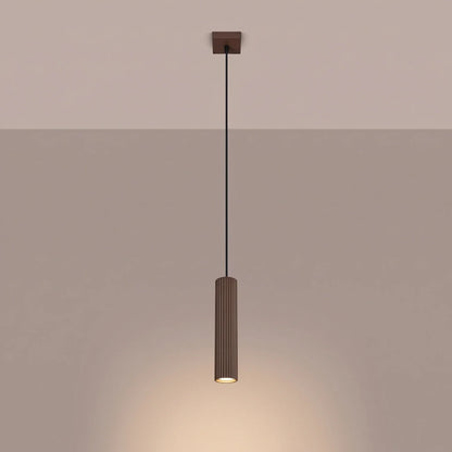 Schlanke Pendelleuchte aus Aluminium (GU10)