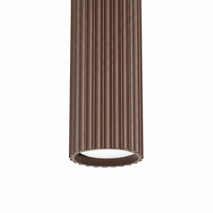 Schlanke Pendelleuchte aus Aluminium (GU10)