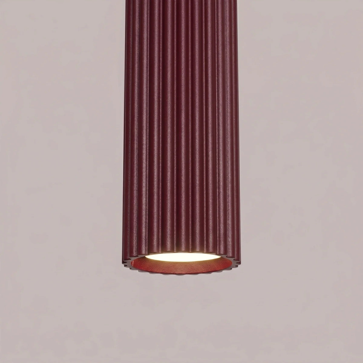 Schlanke Pendelleuchte aus Aluminium (GU10)