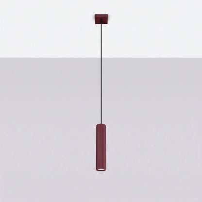 Schlanke Pendelleuchte aus Aluminium (GU10)