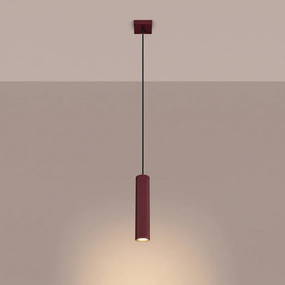 Schlanke Pendelleuchte aus Aluminium (GU10)