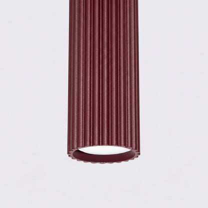 Schlanke Pendelleuchte aus Aluminium (GU10)