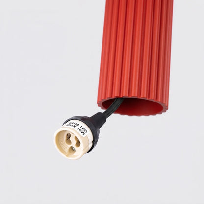 Schlanke Pendelleuchte aus Aluminium (GU10)