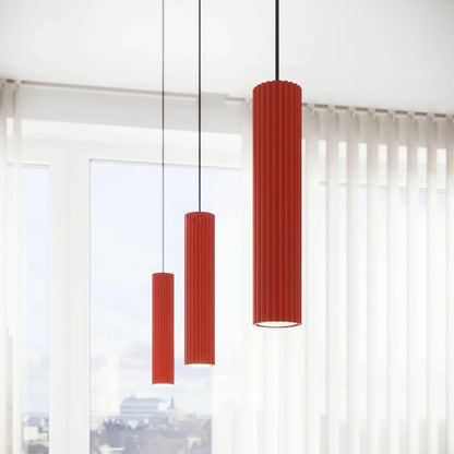 Schlanke Pendelleuchte aus Aluminium (GU10)