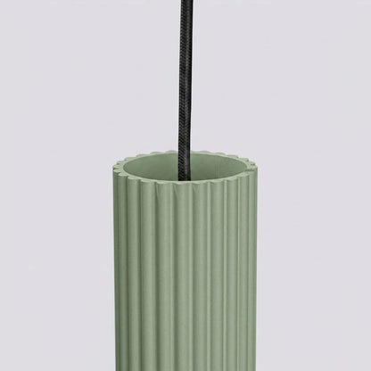 Schlanke Pendelleuchte aus Aluminium (GU10)