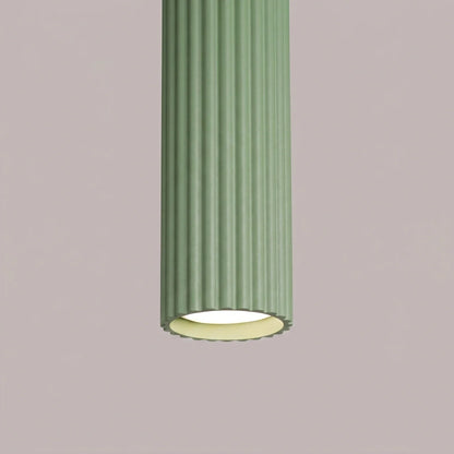 Schlanke Pendelleuchte aus Aluminium (GU10)