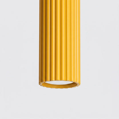Schlanke Pendelleuchte aus Aluminium (GU10)